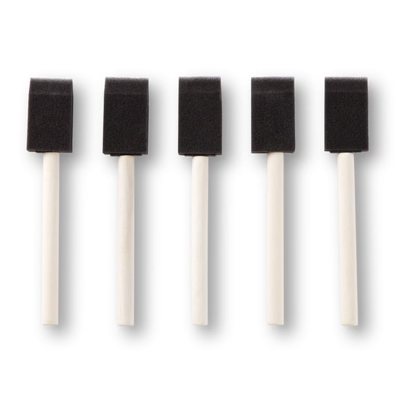 Craft Smart 1" Foam Brush Set Value Pack, 12 Packs: 20 ct. (240 total)