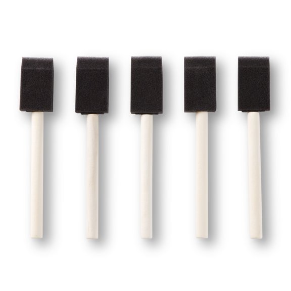 Craft Smart 1" Foam Brush Set Value Pack, 12 Packs: 20 ct. (240 total)