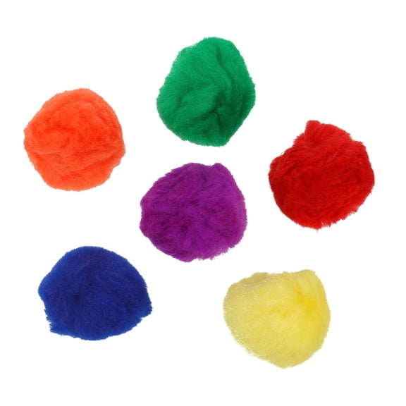 12 Packs: 20 ct. (240 total) 2" Rainbow Mix Pom Poms by Creatology