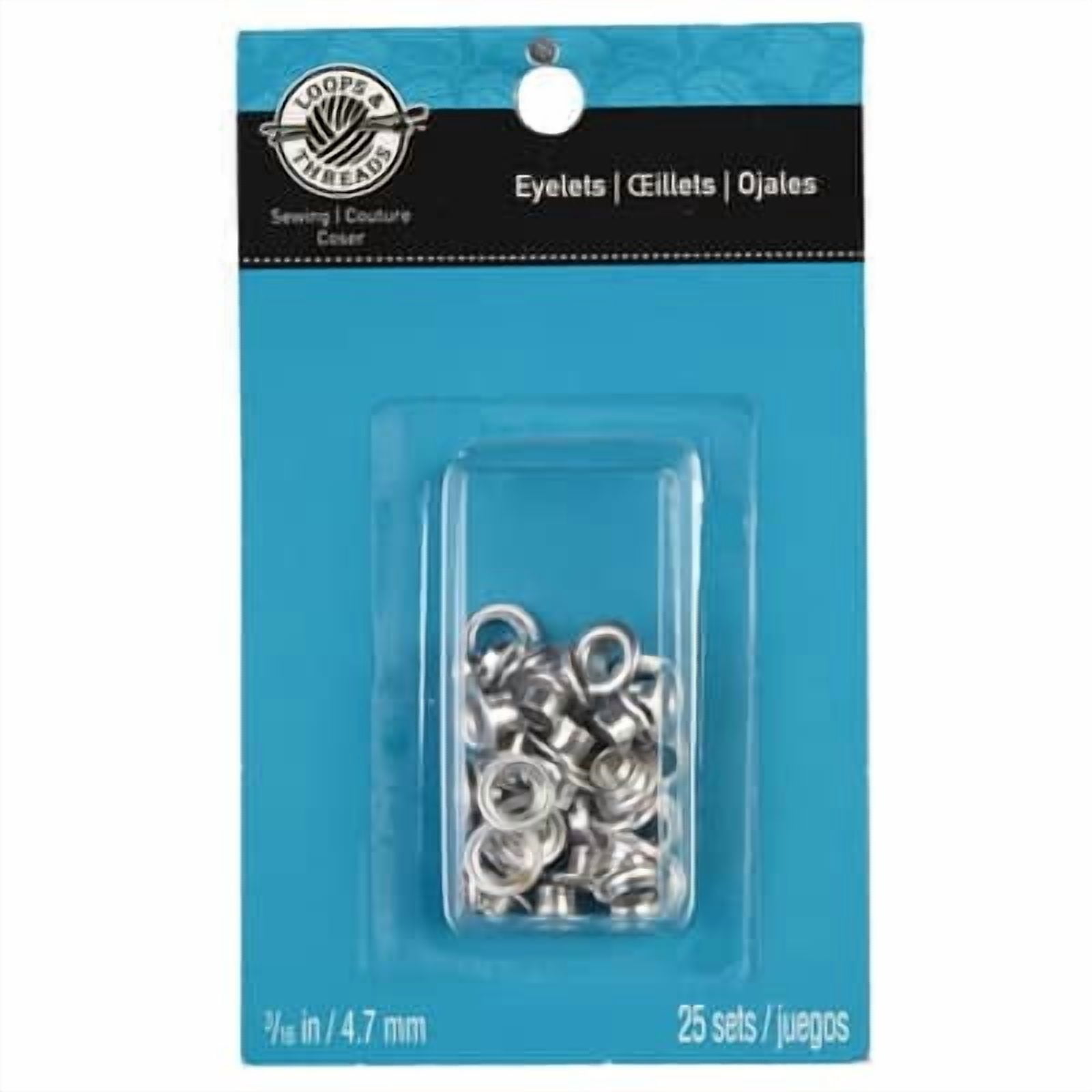 Eyelets With Threads 12 Packs: 25 ct. (300 total) 3/16