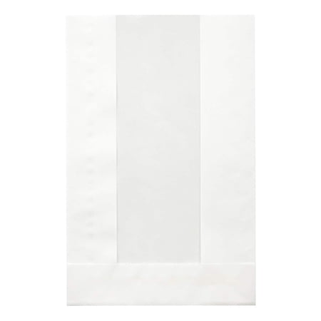 12 Packs: 25 ct. (300 total) White Grease-Resistant Window Treat Bags by Makery