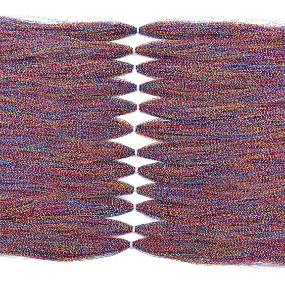 12 Packs 270 Strands per Bag Crystal Flash Line Fly Fishing Tying Material Dry Flies Multiple Colors