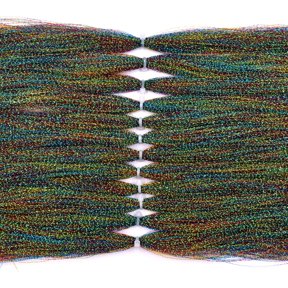 12 Packs 270 Strands per Bag Crystal Flash Line Fly Fishing Tying Material Dry Flies Multiple Colors