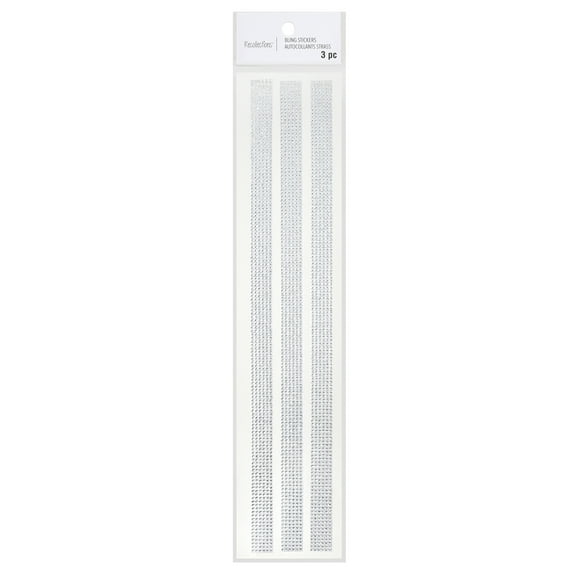 Recollections Clear Micro Gem Strips, 12 Packs: 3 ct. (36 total)