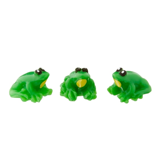 12 Packs: 3 ct. (36 total) Mini Sitting Frogs by Make Market