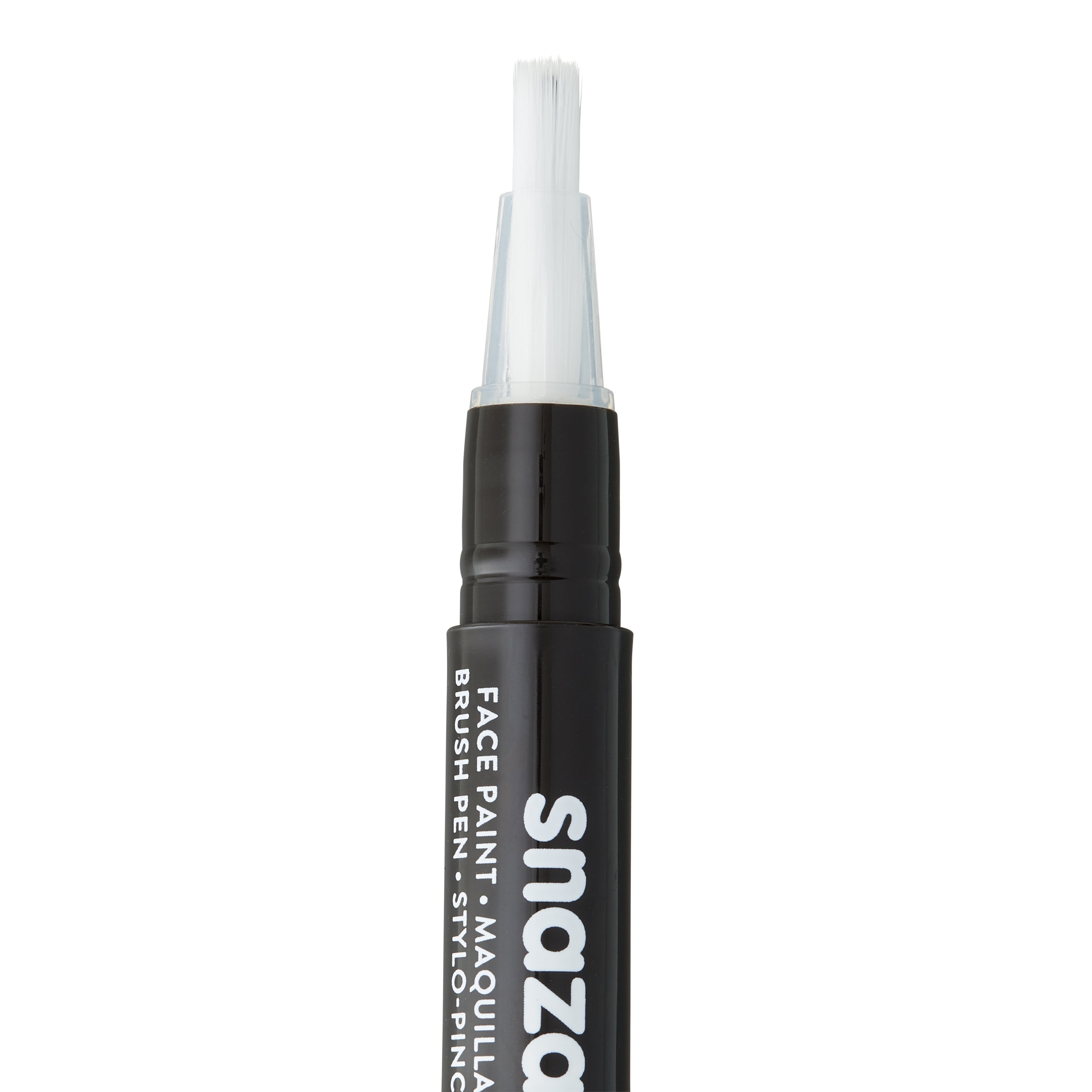 12 Packs: 3 ct. (36 total) Snazaroo™ Face Paint Brush Pen - Monochrome