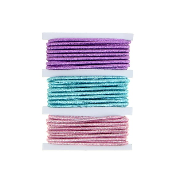 12 Packs: 3 ct. (36 total) Unicorn Thick Elastic Cord Pack by Creatology