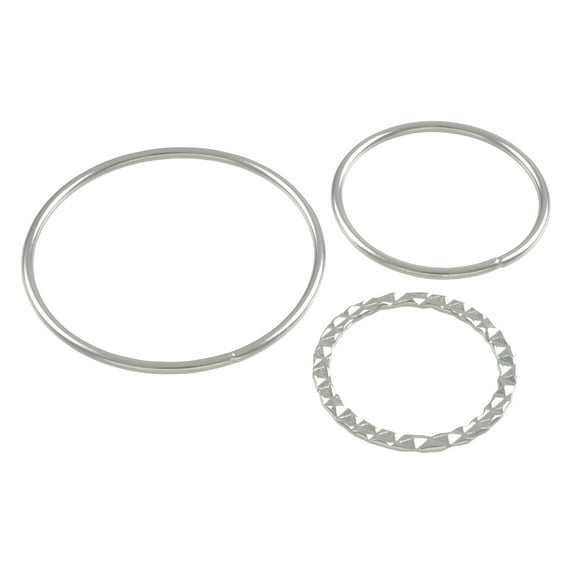 12 Packs: 30 ct. (360 total) Rhodium Chain Connectors by Bead Landing