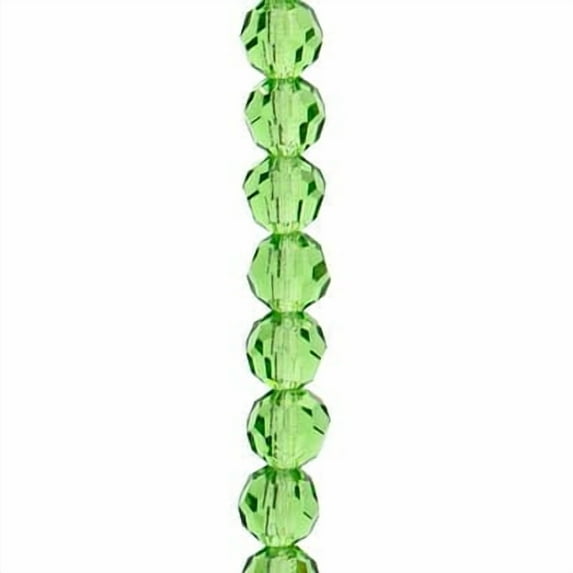 Bead Landing Preciosa Glass Crystal Round Beads, 4mm, 12 Packs: 31 ct. (372 total)