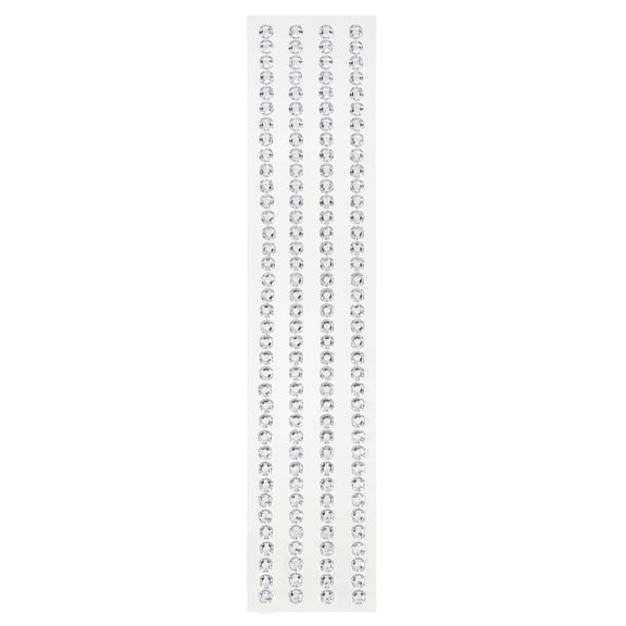 Recollections 8mm Clear Rhinestone Borders, 12 Packs: 4 ct. (48 total)