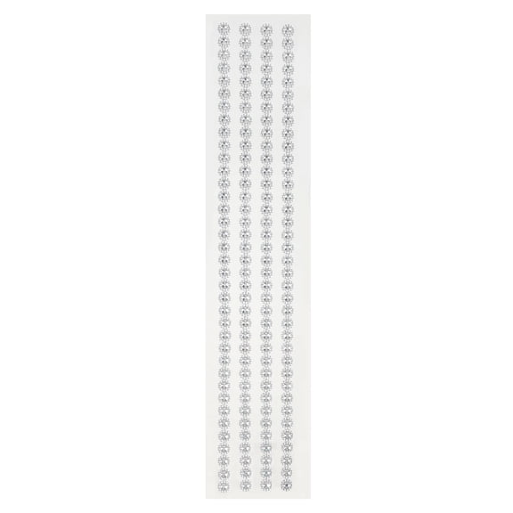 Recollections Clear Flower Rhinestone Borders, 12 Packs: 4 ct. (48 total)