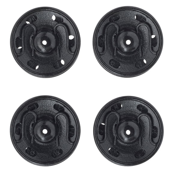 Dritz Black Sew-On Snaps, 12 Packs: 4 ct. (48 total)