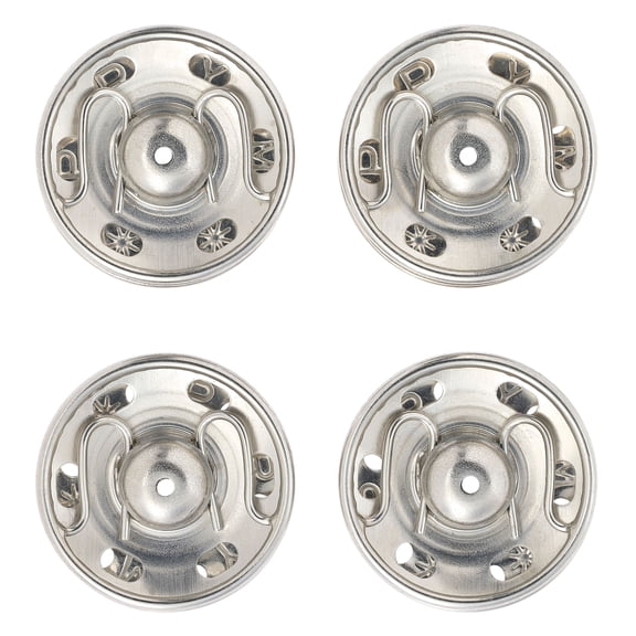 Dritz Silver Sew-On Snaps, 12 Packs: 4 ct. (48 total)