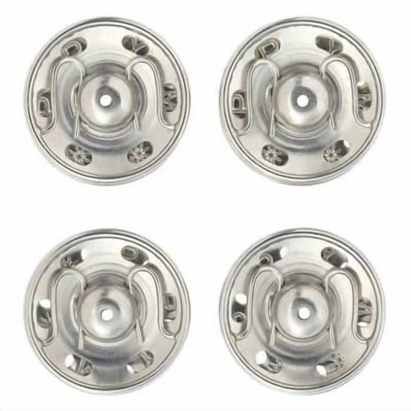 12 Packs: 4 ct. (48 total) Dritz Silver Sew-On Snaps