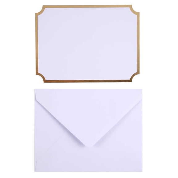 Recollections Foil Cards & Envelopes, 4" x 5.5", 12 Packs: 40 ct. (480 total)