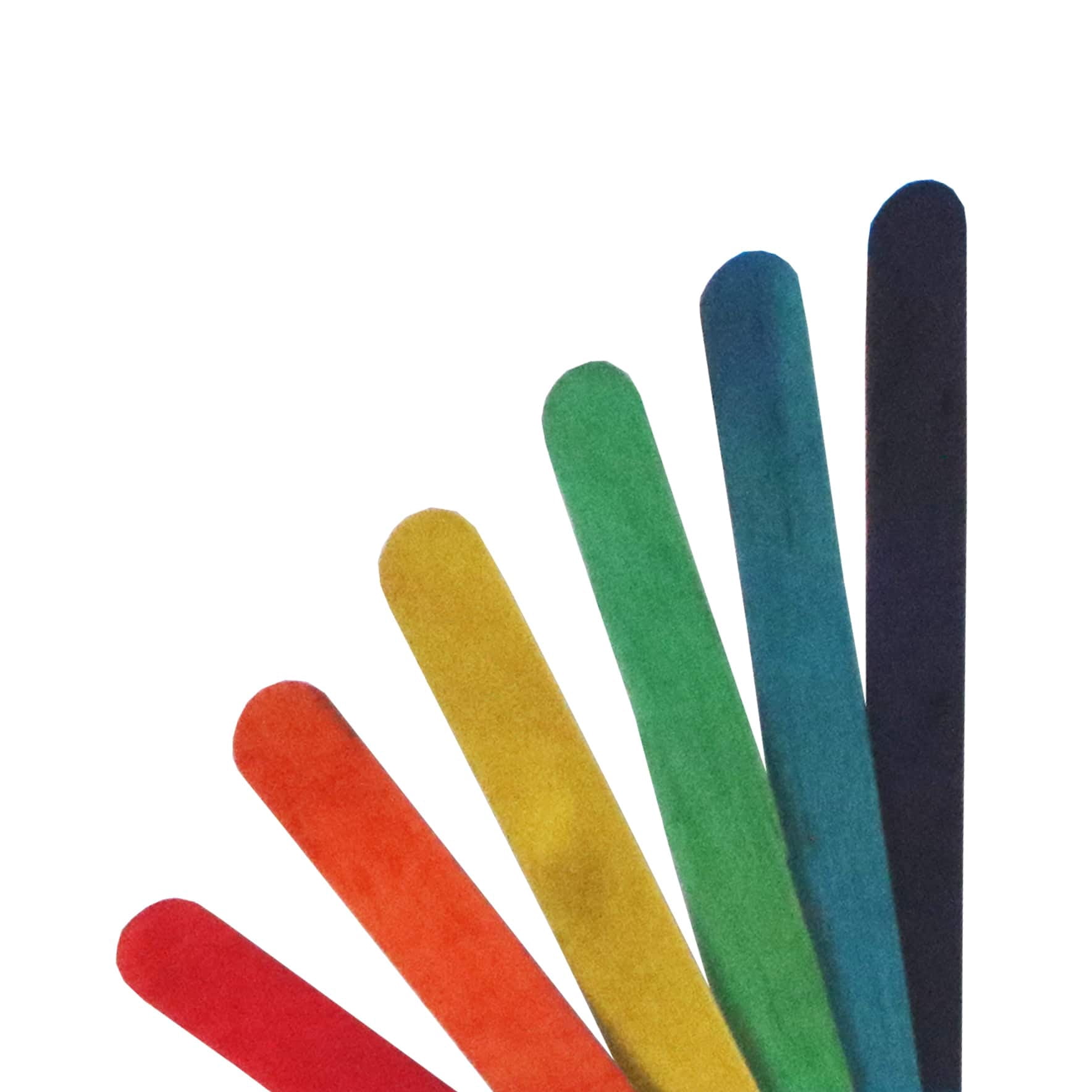 12 Packs: 450 ct. (5,400 total) 4.5" Multicolor Craft Sticks by Creatology