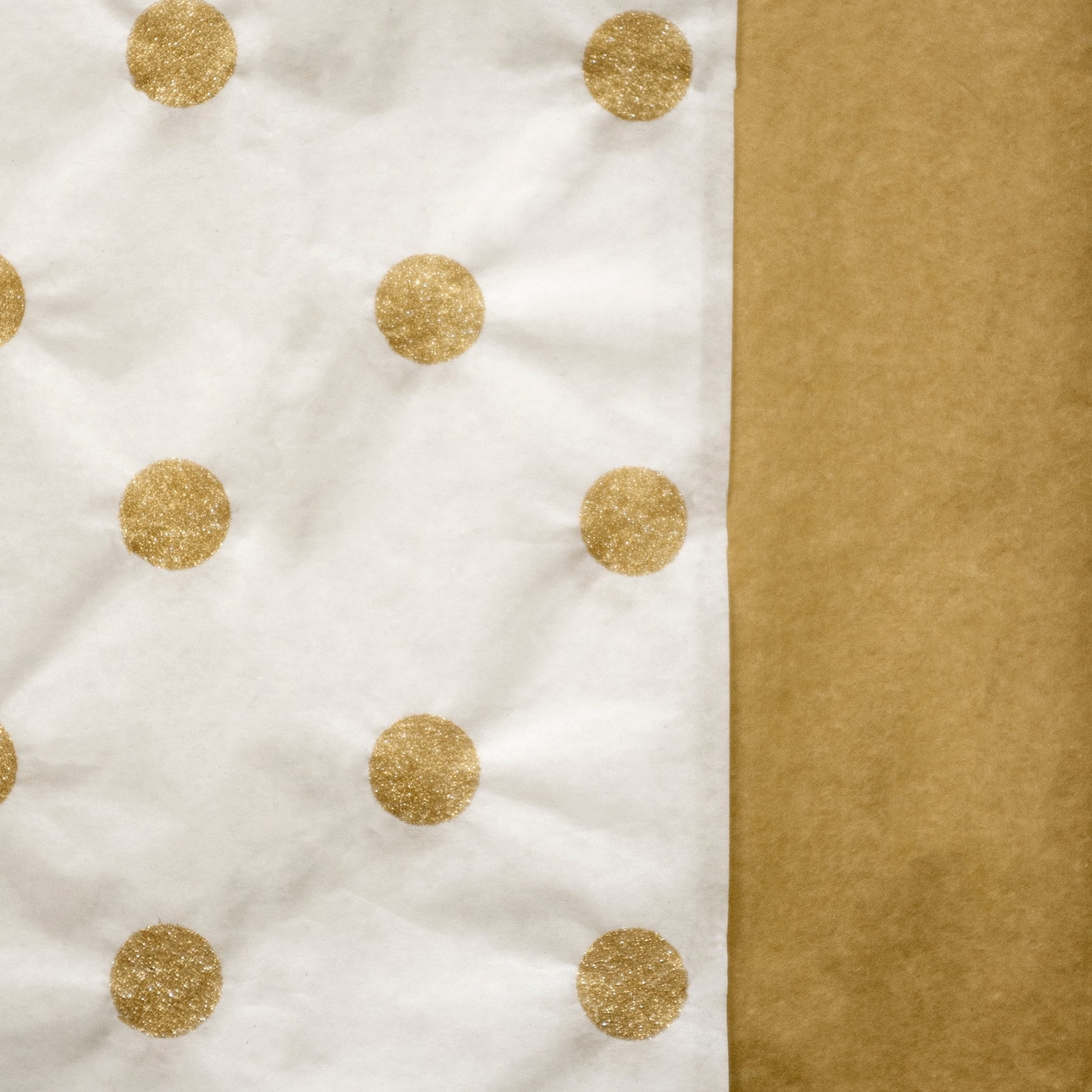 12 Packs: 5 ct. (60 total) Gold Dot Gift Tissue Paper by Celebrate It