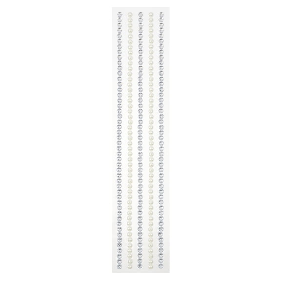Recollections Rhinestone and Pearl Borders, 12 Packs: 5 ct. (60 total)