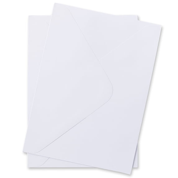 Recollections 5.25" x 7.25" White Envelopes, 12 Packs: 50 ct. (600 total)