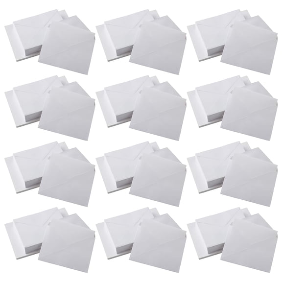 Recollections 5" x 6.5" Cards & Envelopes, 12 Packs: 50 ct. (600 total)