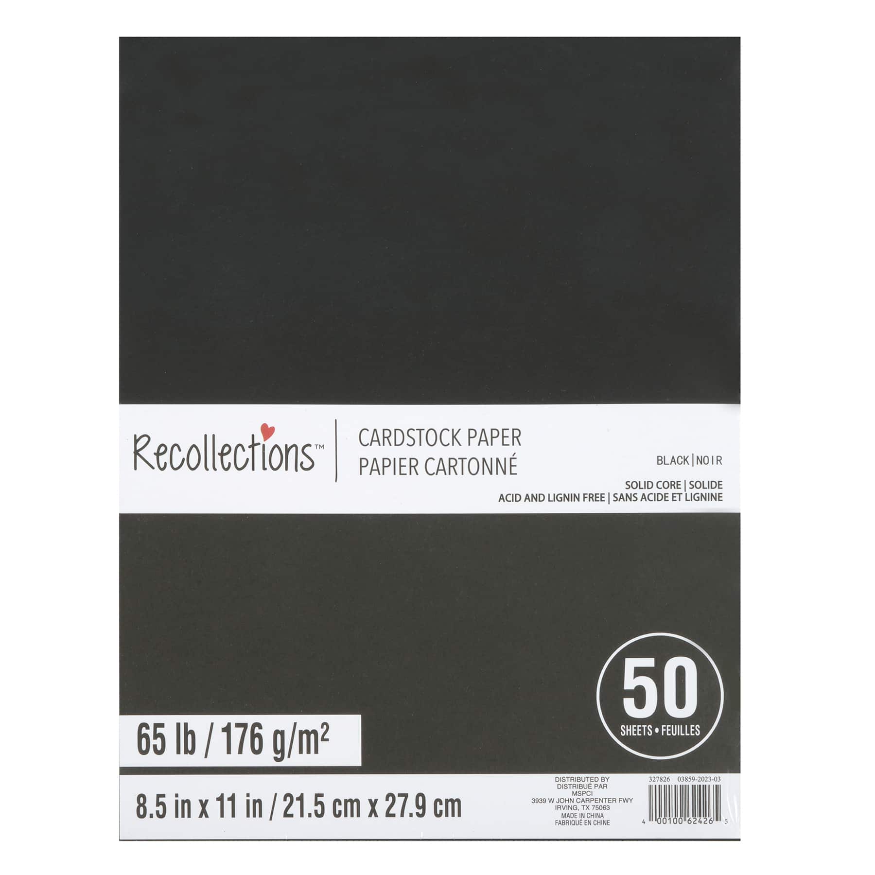12 Packs 50 ct. (600 total) 8.5" x 11" Cardstock Paper by