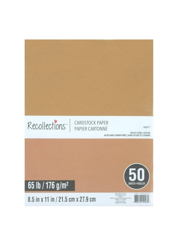 Cardstock in Paper White