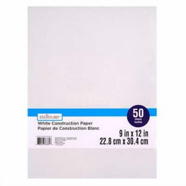 12 Packs: 50 ct. (600 total) 9" x 12" Construction Paper by Creatology™