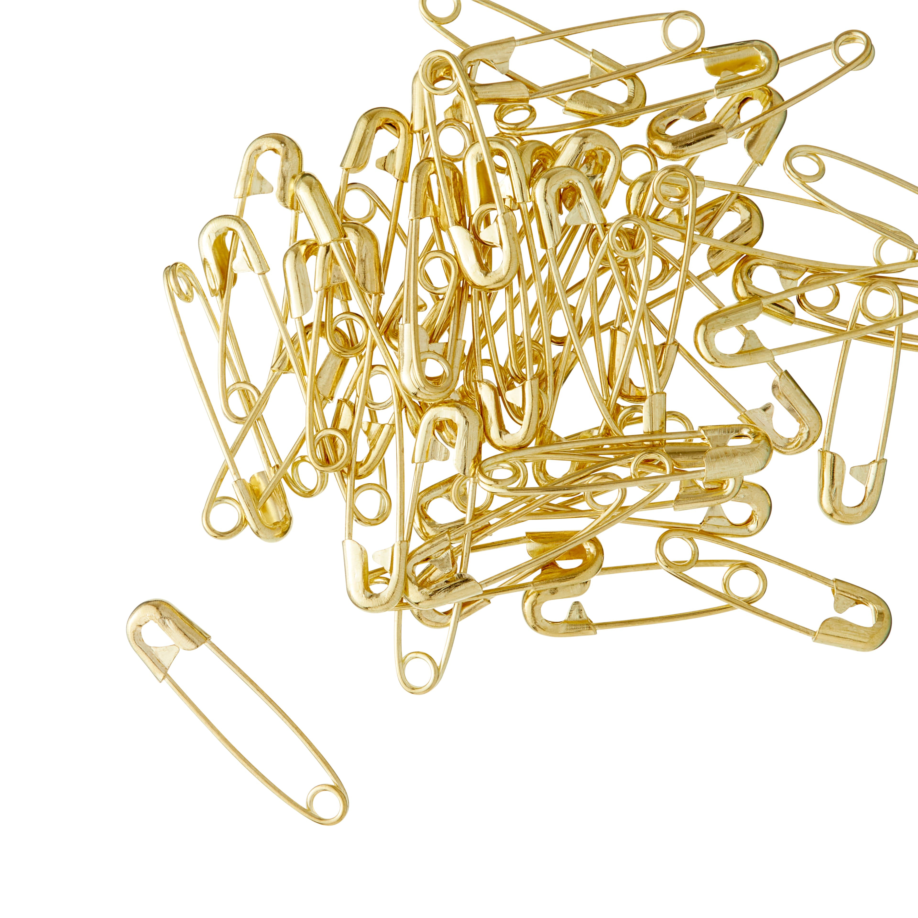 12 Packs: 50 ct. (600 total) Black Safety Pins by Loops & Threads™