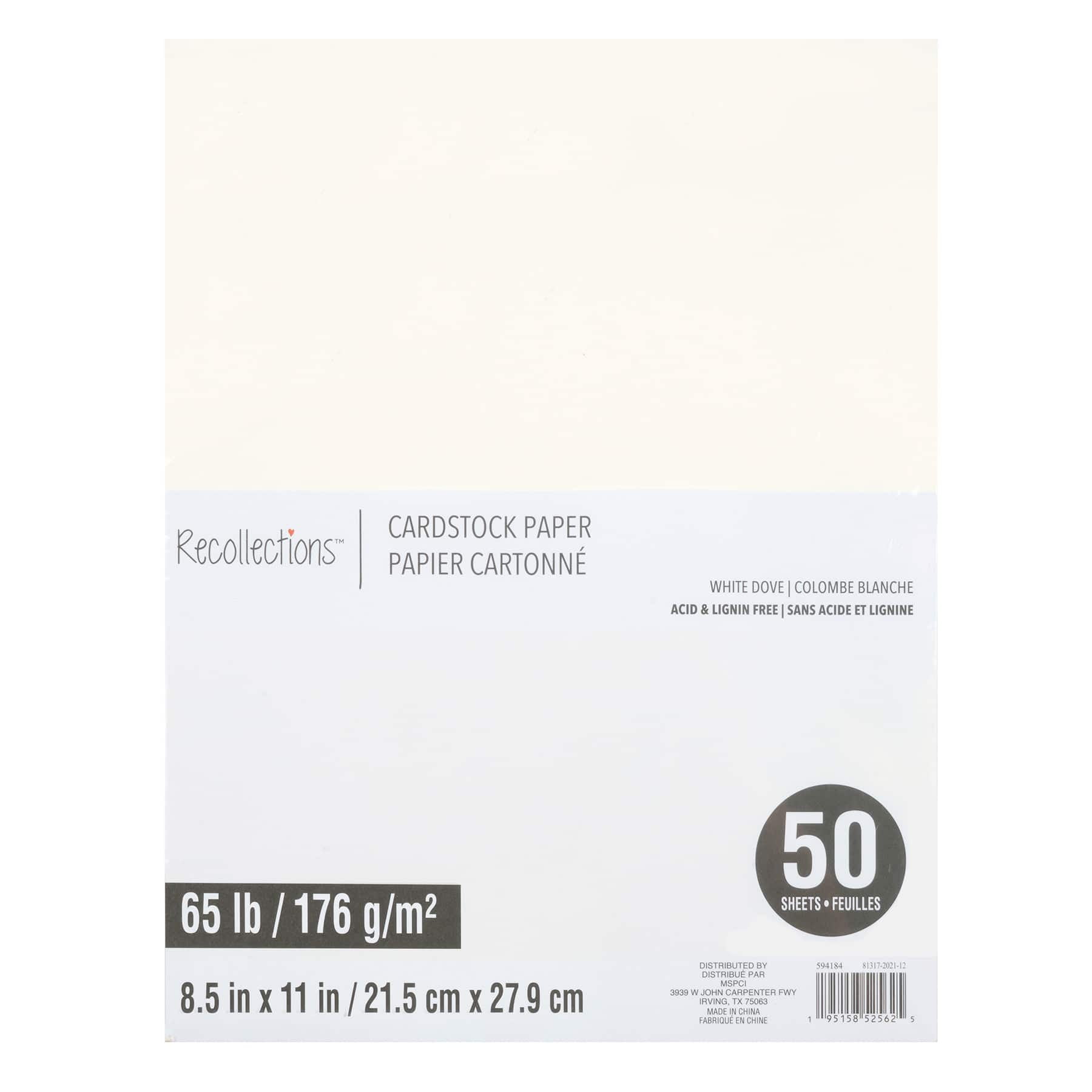 Recollections Foil Cardstock Paper - Primary Foil, 25ct Sheets, 8.5x11 65lb