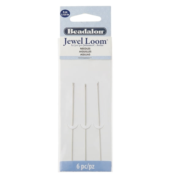 Beadalon Jewel Loom Needles, 12 Packs: 6 ct. (72 total)