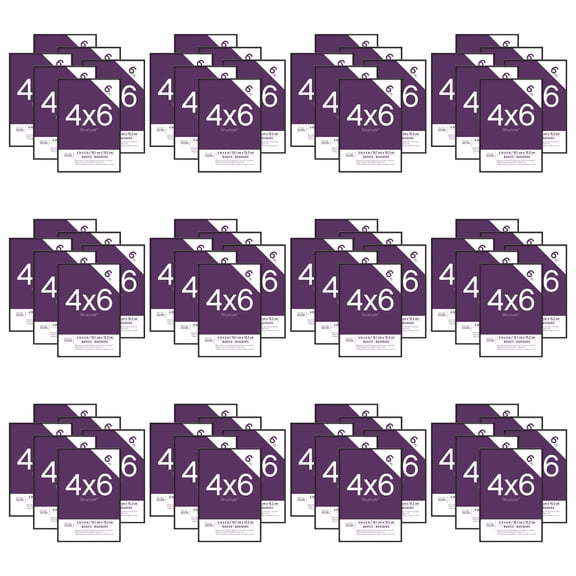 Studio Decor Black 4" x 6" Frame, Basics, 12 Packs: 6 ct. (72 total)