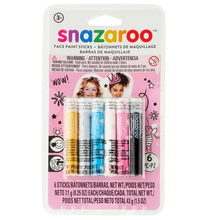 Snazaroo Face Painting Sticks, 12 Packs: 6 ct. (72 total)