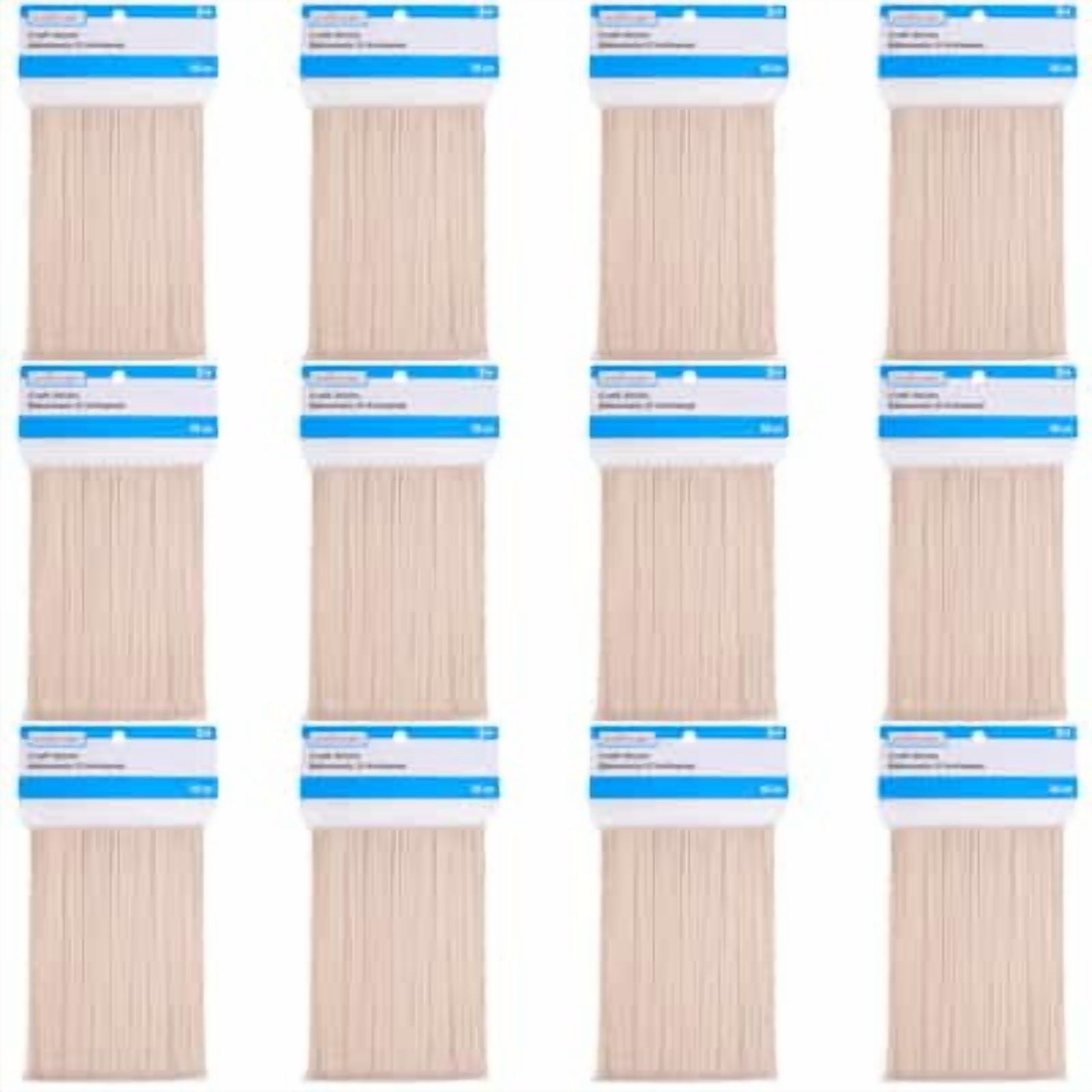 12 Packs: 60 ct. (720 total) Jumbo Wood Craft Sticks by Creatology