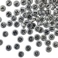 thumbnail image 1 of Bead Landing Silver Round Alpha Beads, 3.8mm, 12 Packs: 78 ct. (936 total), 1 of 2