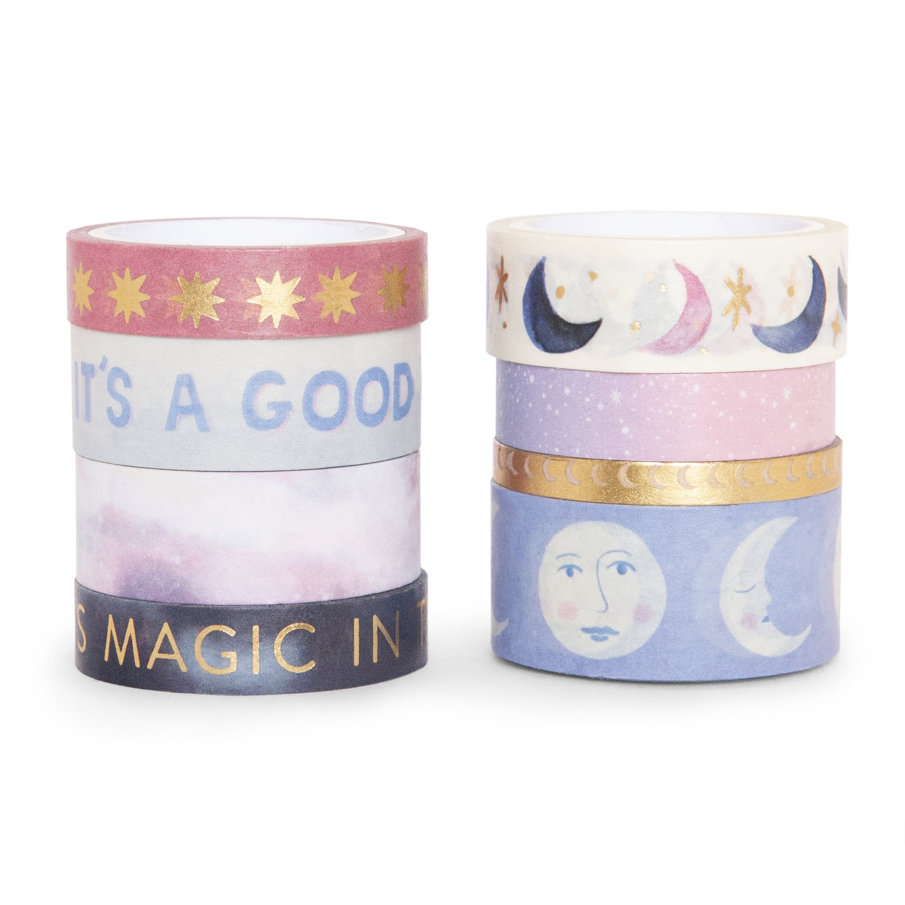 Recollections Orion's Belt Crafting Washi Tape Tube, 12 Packs: 8 ct. (96 total)