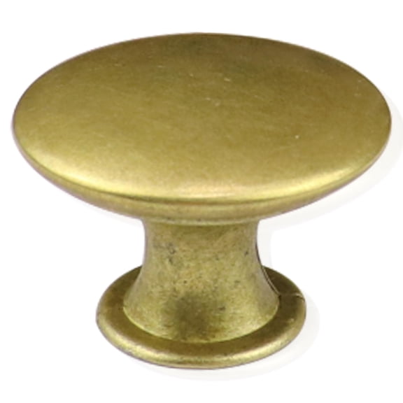 12 Packs Antique Copper Kitchen Cabinet Knobs Furniture Cupboard Round Drawer Dresser Knobs Single Hole Drawer Pulls Handles for Closet Wardrobe Door Hardware