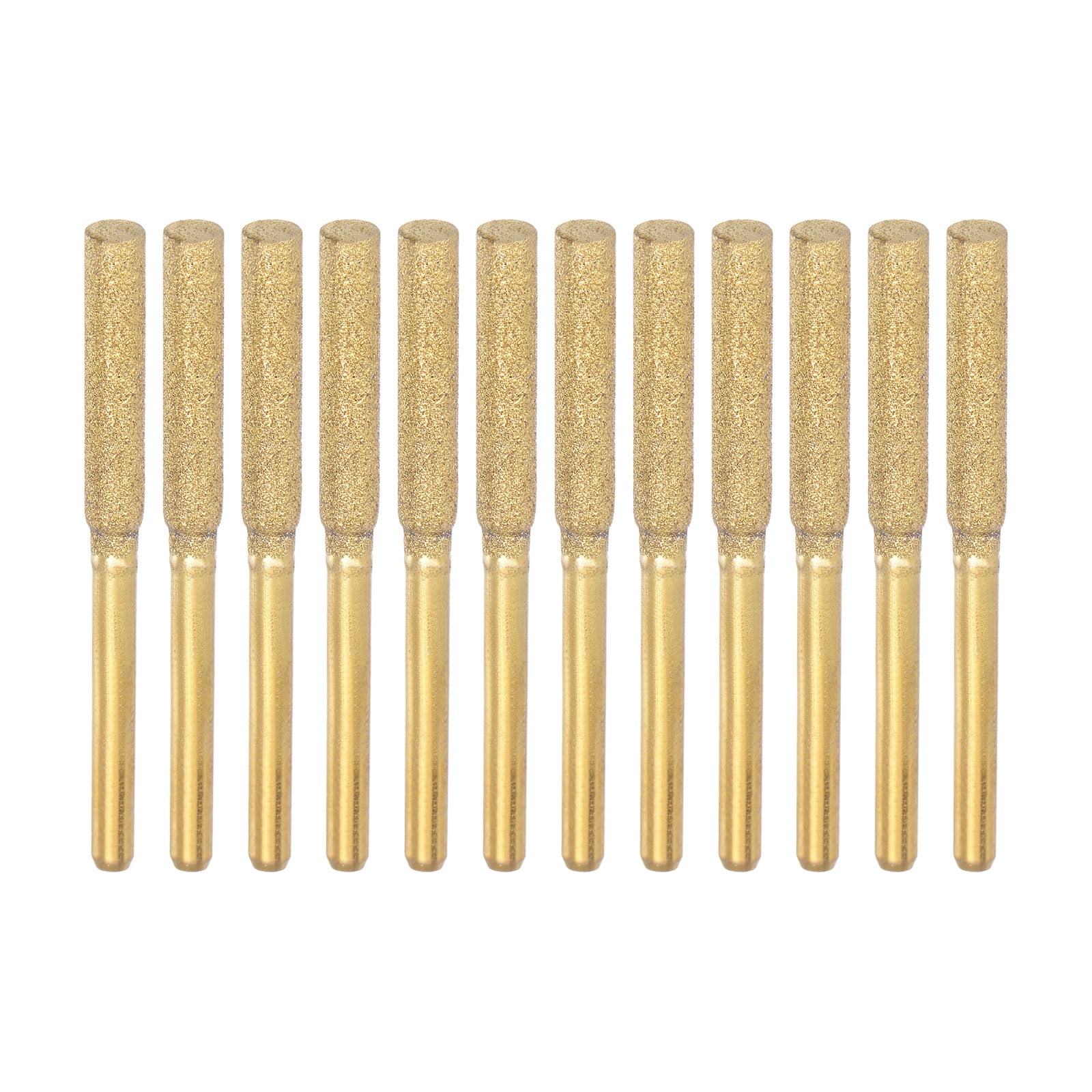 (12 Packs) Diamond Chainsaw Sharpener Bits 5/32" Cylinder Head