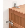 thumbnail image 1 of 12 Packs Furniture Wall Anchors No Drill Adhesive Anti Tip Furniture Anchors for Baby Proofing, Prevent Baby Pet from Falling Furniture for Child Safety - No Screw, Removable, 1 of 5