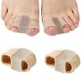 thumbnail image 1 of 12 Packs Gel Toe Separators for Overlapping Toes, Toe Spacers for Bunions Bunion Corrector for Women and Men, 2 Loops Bunion Corrector for First Two Toes, 1 of 10