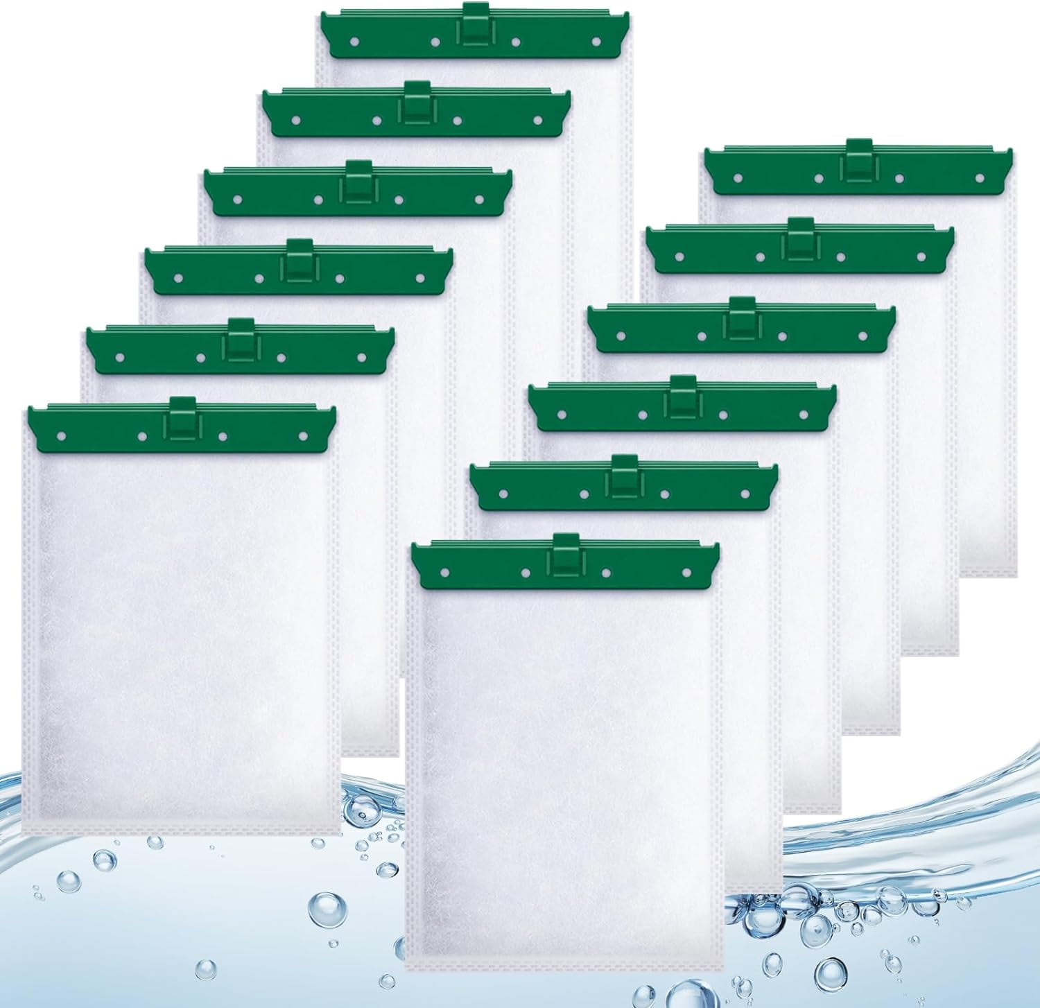 12 Packs Medium Aquarium Filter Cartridge for Tetra Whisper BioBag