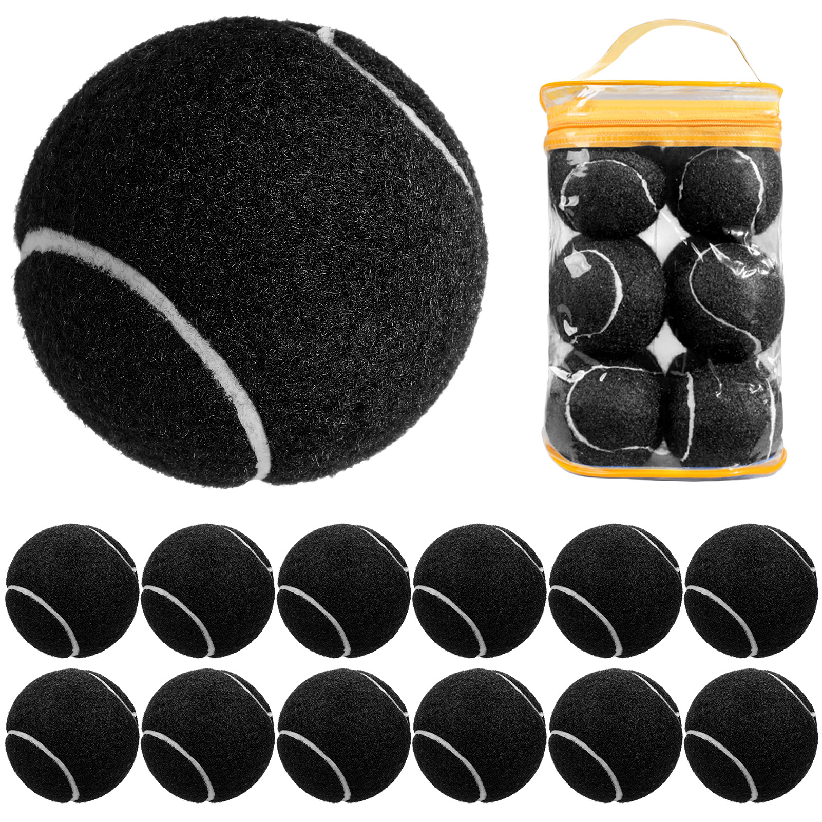 12 Packs Pressure Matching and Training Tennis Balls