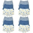 thumbnail image 1 of 12 Packs Toddler Little Boys Kids Underwear Athletic Breathable Cotton Boxer Briefs Size 4T 5T 6T 7T 8T, 1 of 4