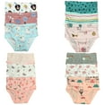thumbnail image 1 of 12 Packs Toddler Little Girls Kids Underwear Cotton Briefs Size 2T 3T 4T 5T 6T 7T, 1 of 5