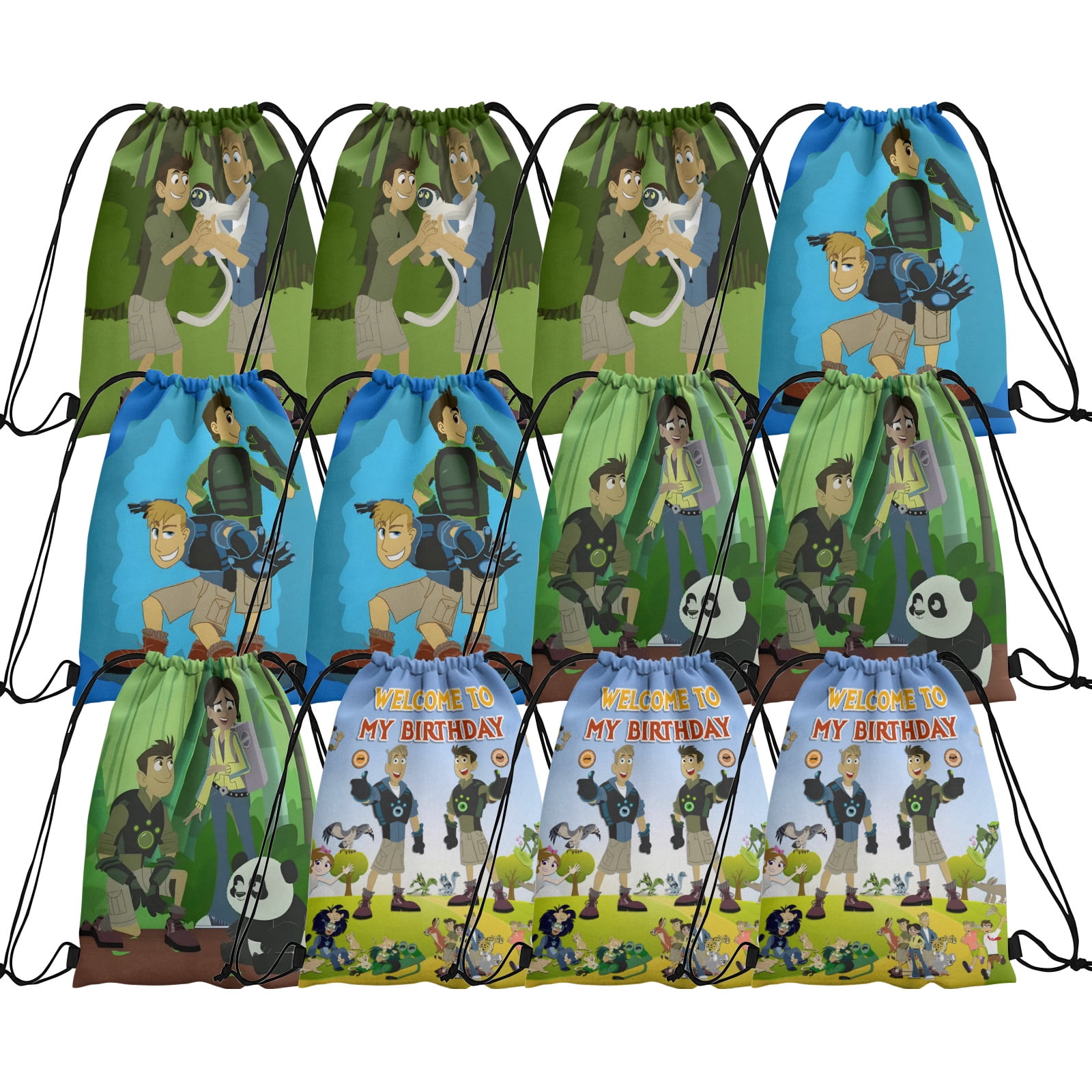 Dinosaurier Popcorn Boxen - 12 Stück Für Dino Geburtstagsparty