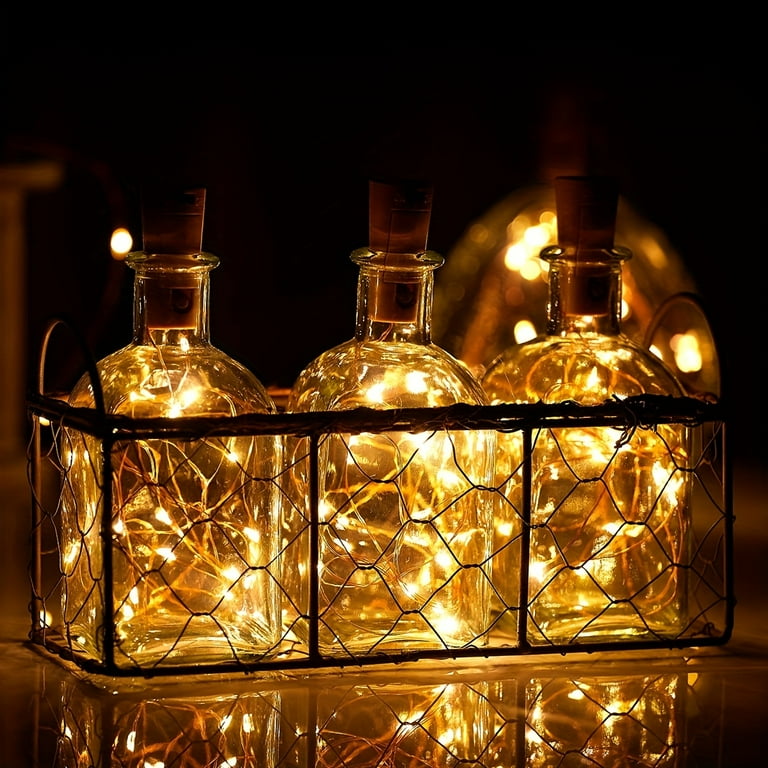 Cork string lights deals
