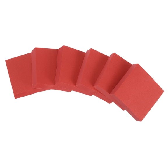 12 Pads Mini Sticky Notes, 1.5in Cute Sticky Note Pads, Red