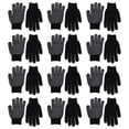 thumbnail image 1 of 12 Pair Dotted PVC Nylon Work Gloves Single Sided Dotted Working Gloves with Superior Grip, Knit Safety Gloves for Work, 1 of 19