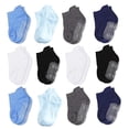 thumbnail image 1 of 12 Pairs Baby Non Slip Socks Toddler Socks With Grips Ankle For Infants Girls Boys, 1 of 8