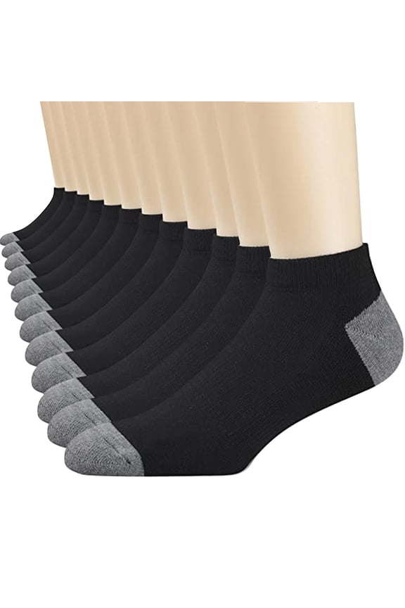 12 Pairs Bamboo Fiber Ultra-Thin Elastic Silky Short Silk Stockings Men Socks Running Socks Compression Socks for Women Navy One Size