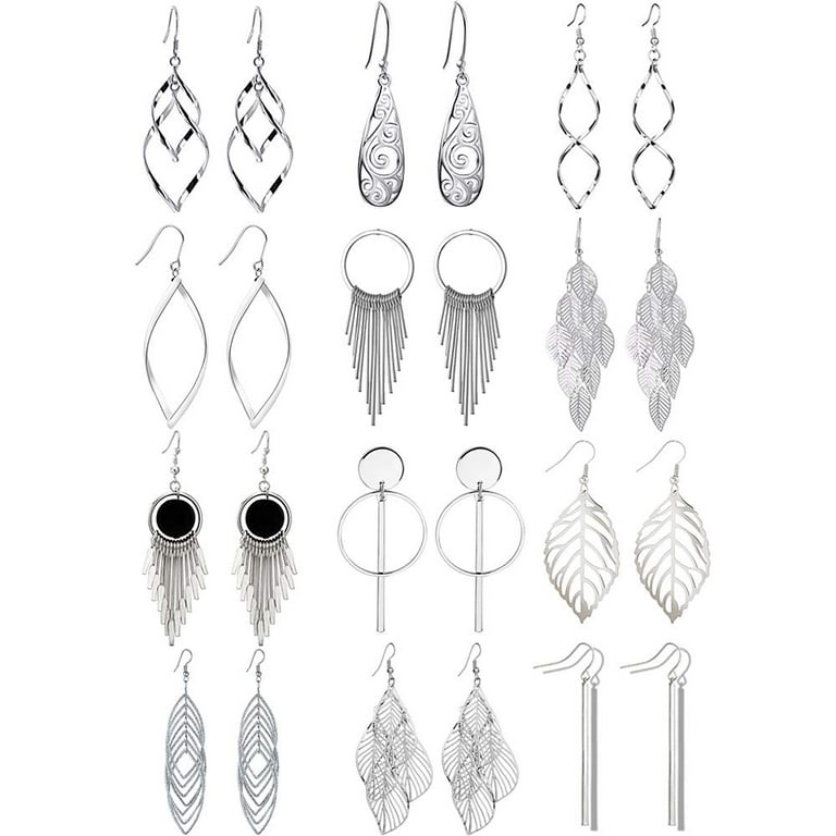 Funky dangle earrings top